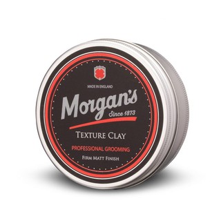 英國 Morgan's 強力定型髮泥（無光澤霧面造型凝土髮凝土推薦 matt clay 油頭髮蠟 油頭蠟 水洗式水性髮品