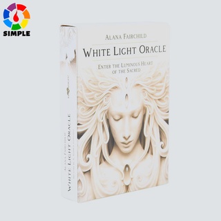 【桌遊志】白光神諭卡推理 White Light Oracle Cards指引卡桌遊卡