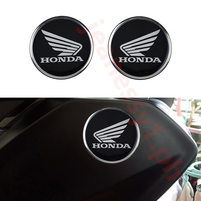 HONDA (60mm) 本田標誌金翼三維摩托車油箱標誌貼花和貼紙