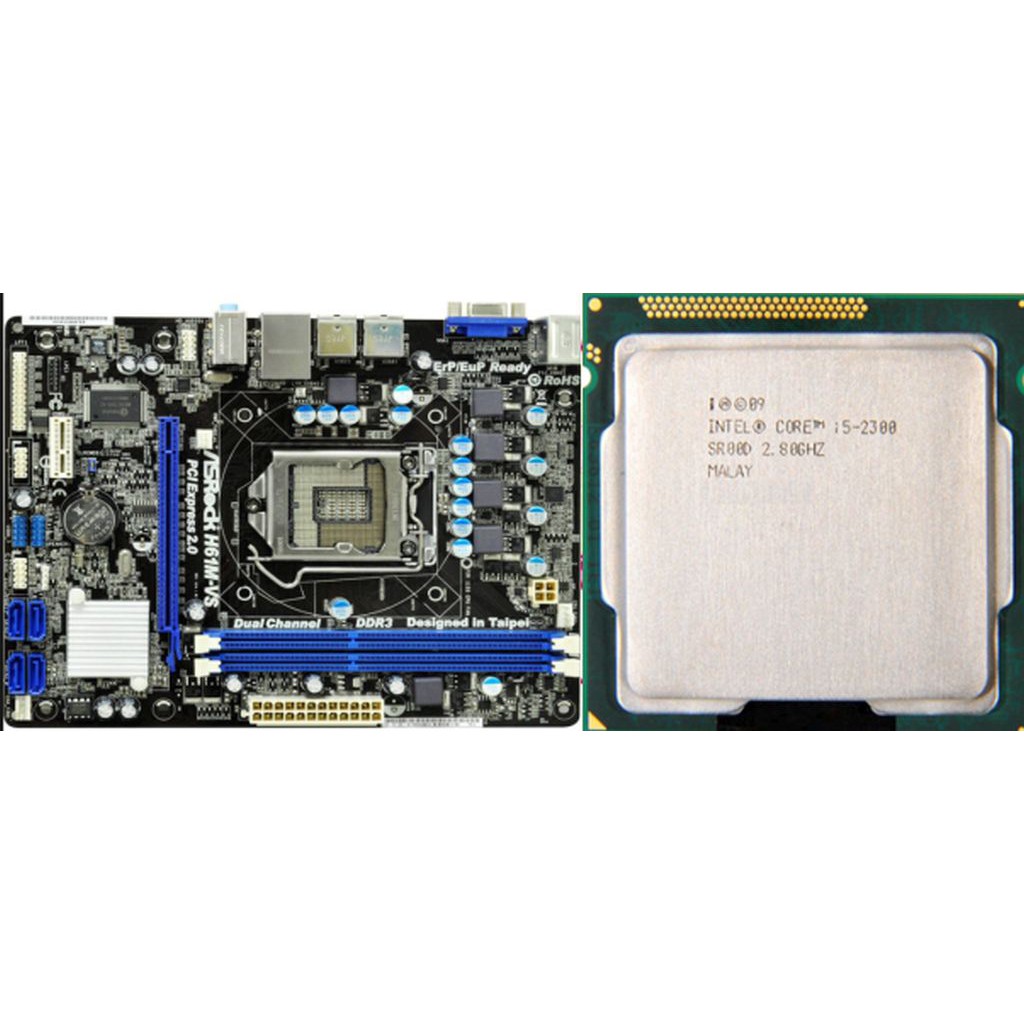 華擎 H61M VS+ I5 2300 CPU