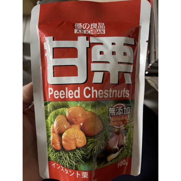 香港🇭🇰優之良品甘栗100g$80