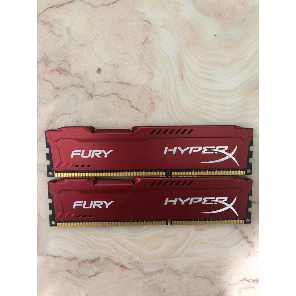 金士頓 記憶體 4G*2 DDR3 1866 Kingston HX318C10FRK2/8 二手