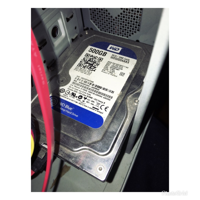 WD藍標 500G硬碟 7200轉rpm