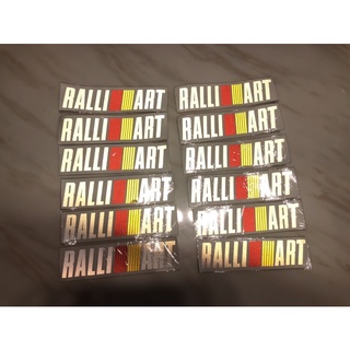 RALLIART 反光貼紙 20x5 cm
