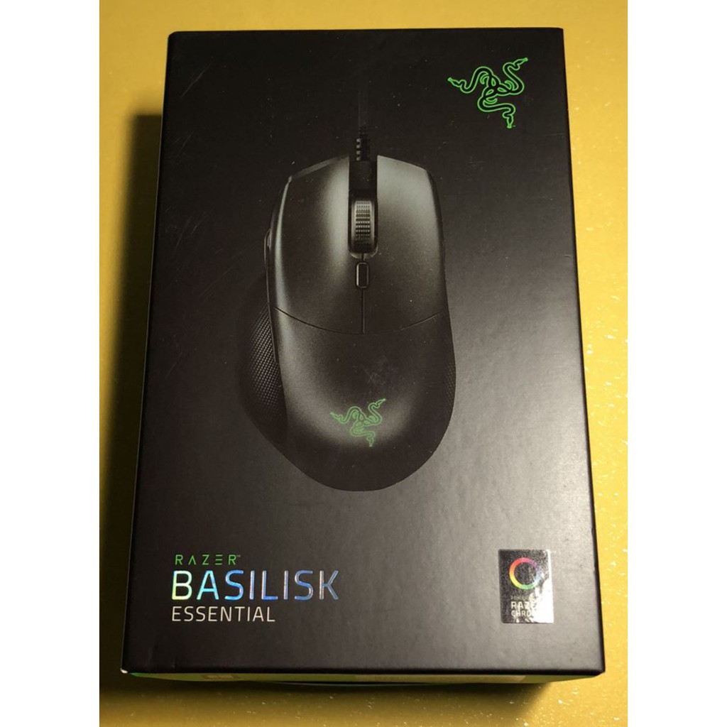 Razer 雷蛇basilisk Essential 巴塞利斯蛇標準版電競滑鼠淡水西門可面交含稅有保障 蝦皮購物