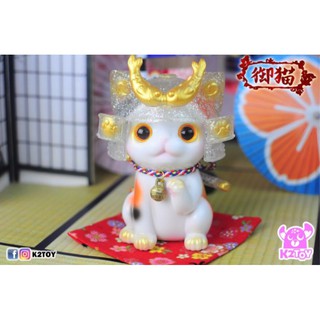 ✨K2Toy 御貓系列✨【詠揚模型玩具店】STS限定 錦鋰 武士貓 御貓 貓咪 喵星人 公仔 軟膠 完成品