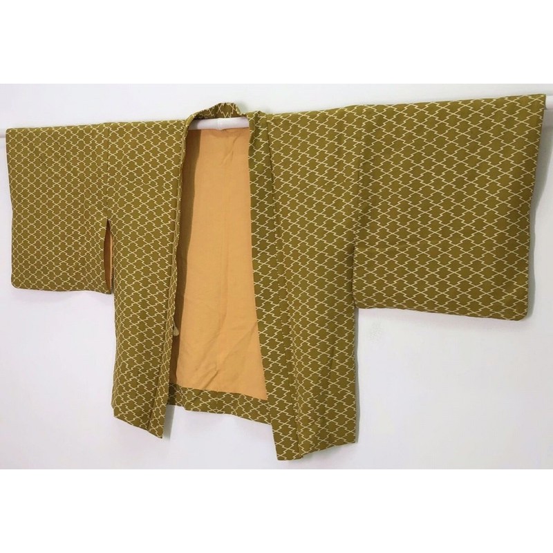 日本和服 羽織短外套 天然蠶絲 （原價日幣3萬）
