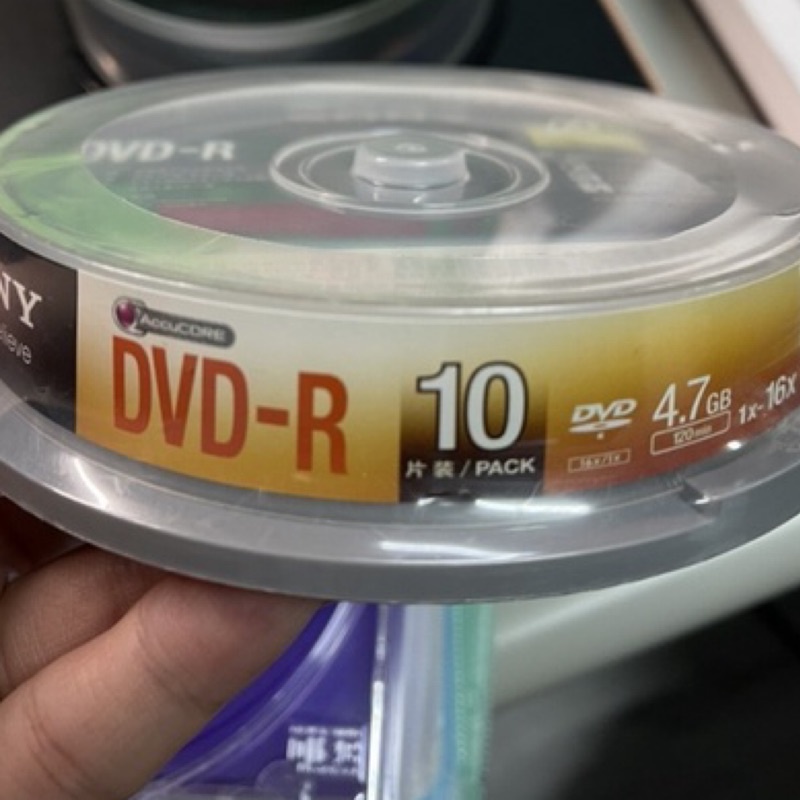 全新翻出舊貨dvd-r 空白片，隨便賣Sony Mitsubishi