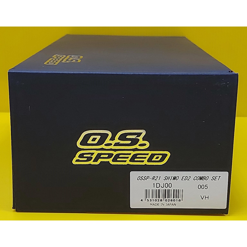 【RC共和國】【分期0利率】O.S. SPEED R21 Shimo 2 1/8平跑車用競賽級引擎含排氣管 1DJ00