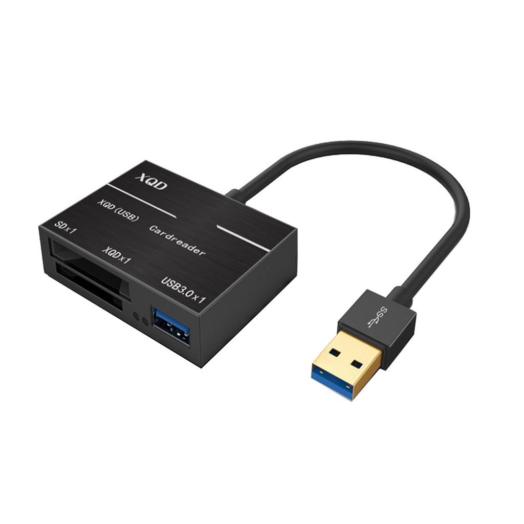 兼容M/G系列儲存卡 USB3.0/2.0 XQD卡 SD卡高速讀卡器 USB3.0HUB讀卡機