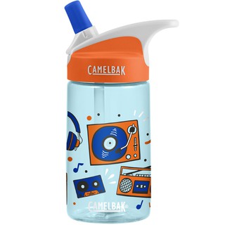 Camelbak 兒童水壺/小朋友水瓶/咬嘴吸管水瓶 eddy 400ml 音樂派對 CB1579405140