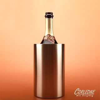 不鏽鋼雙層冰桶 香檳冰桶 紅酒冰桶 保溫冰桶 無需加冰 長效保溫