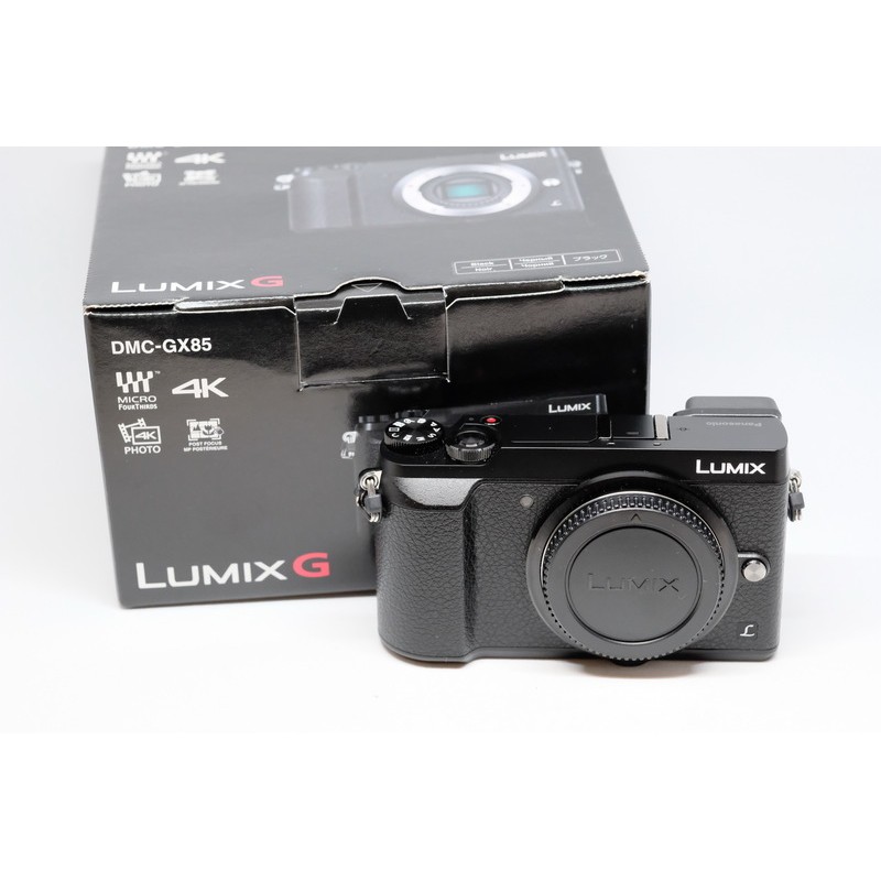 [公司貨] Panasonic LUMIX GX85 含額外原廠電池、座充、相機包、三顆CCTV電影鏡頭