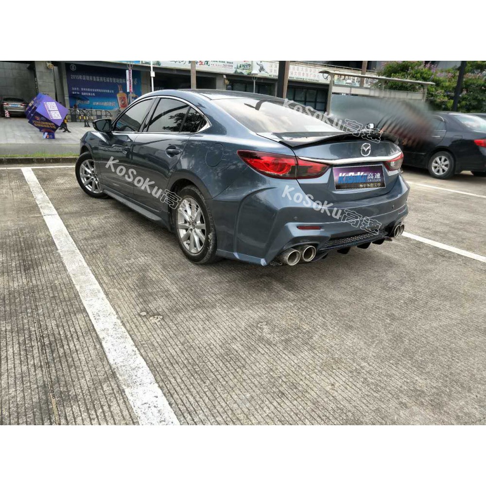 2015 16 17 mazda6 馬6 馬自達6 後保桿 水箱罩 後大包 新上市 B款