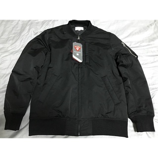 URBAN RESEARCH 高質感機能保暖PRIMALOFT MA1軍型外套 黑 size M L UR