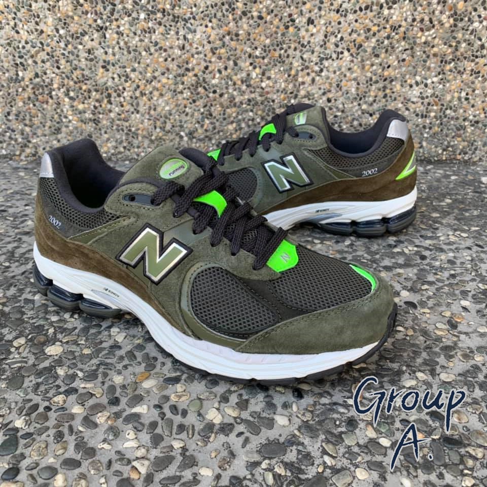 【GROUP A】NEW BALANCE 2002R 墨綠 棕 螢光綠 麂皮 牛巴戈 復古 慢跑鞋 ml2002rG