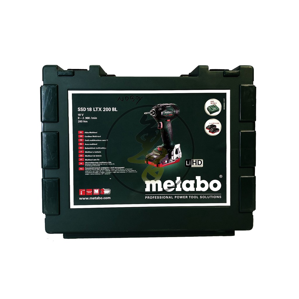 《魯夫五金》(免運)德國 美達寶Metabo 18V SSD 18 LTX 200BL 無刷衝擊起子機