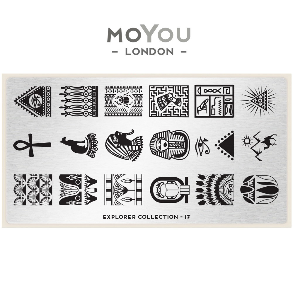 MoYou 指彩印花鋼板 美甲 轉印鋼板 NO70雲端探險家Explorer17埃及沙漠