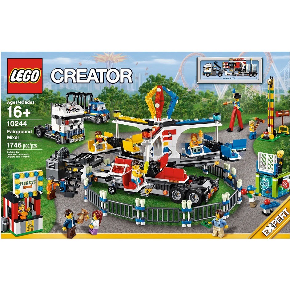 宇喆電訊 LEGO 10244 Fairground Mixer 露天遊樂場 遊樂園卡丁車 遊樂園嘉年華 全新現貨