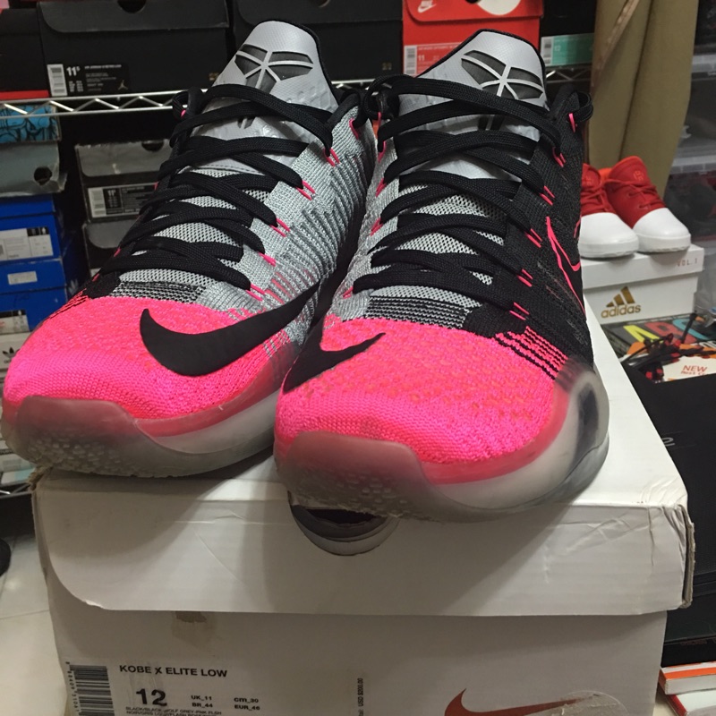 “現貨” KOBE X ELITE LOW “Mambacurial” 刺客 747212-010 US12 二手美品