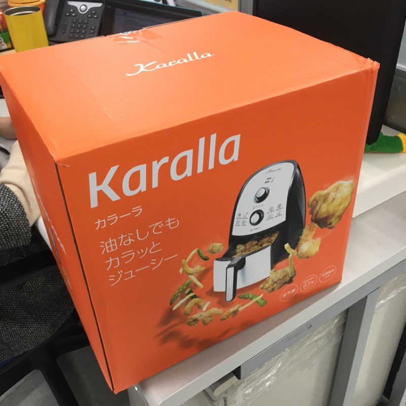 年終抽獎商品出售-Karalla 日本熱銷快速健康旋風 氣炸鍋