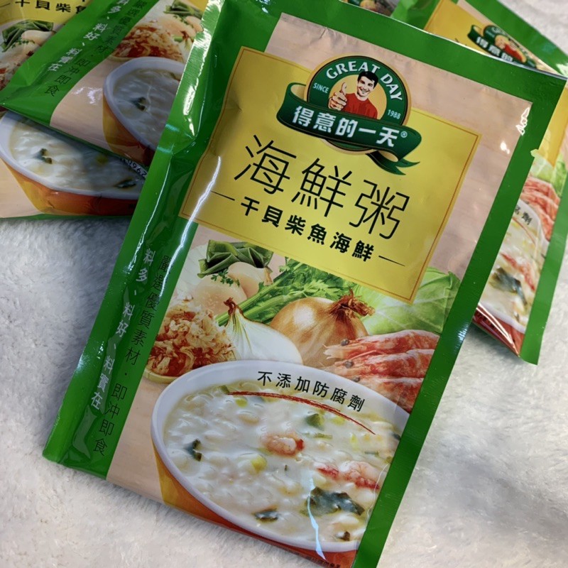 好市多代購🍲得意的一天海鮮粥干貝柴魚海鮮