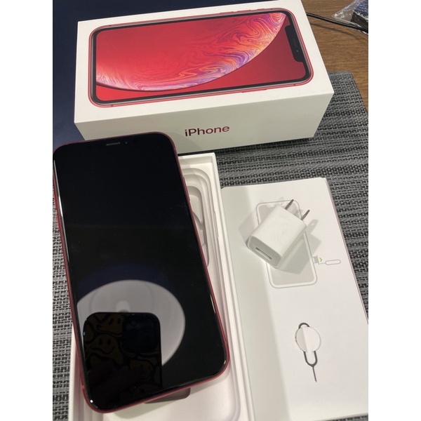 Apple iPhone XR 128G 紅色 9.5成新 (電池健康度91%)