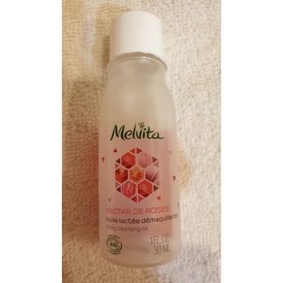 Melvita 蜜葳特 王者玫瑰凝水 潔顏油 30ml, 空瓶 適合裝: 液體類, 例如: 洗髮精, 露狀, 液體