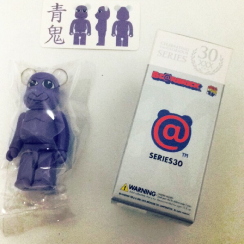 Be Rbrick 30代青鬼artist 系列現貨小隱藏版bearbrick 蝦皮購物