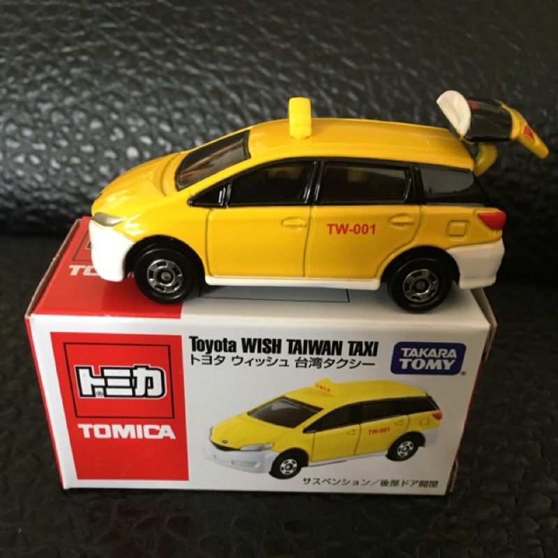 Tomica TAKARA TOMY 多美 台灣計程車 Toyota Wish Taiwan Taxi 台灣 計程車