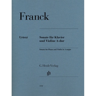 【599免運費】亨樂小提- HN1351 Franck：Violin Sonata A major 法朗克小提琴奏鳴曲