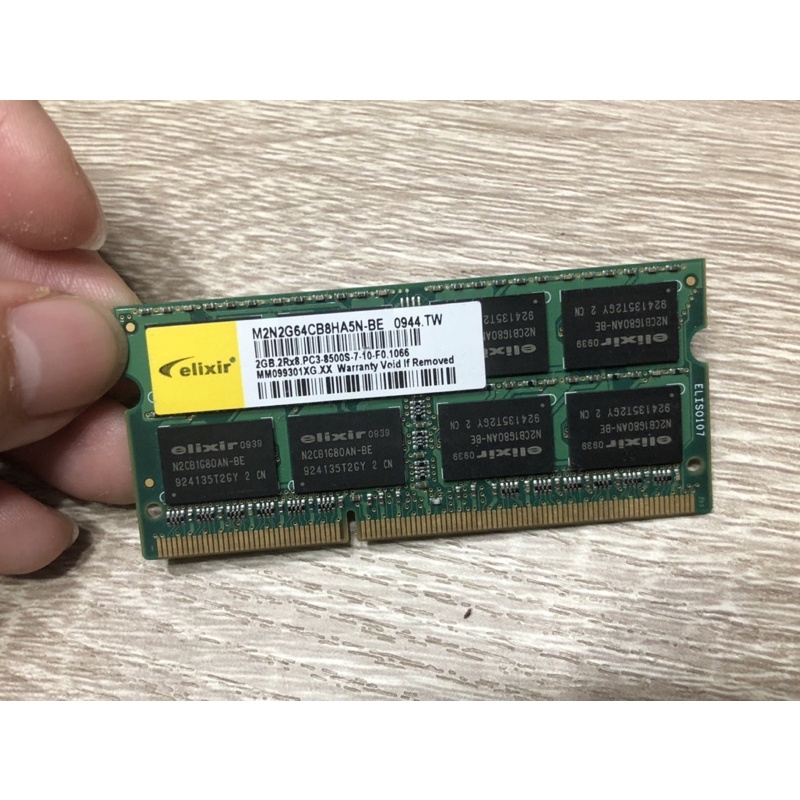 筆記型電腦記憶體 DDR2 2G elixir