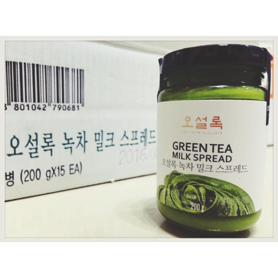 【O’SULLOC】 韓國 抹茶 超濃 抹茶 牛奶 抹醬 抹茶醬 200g
