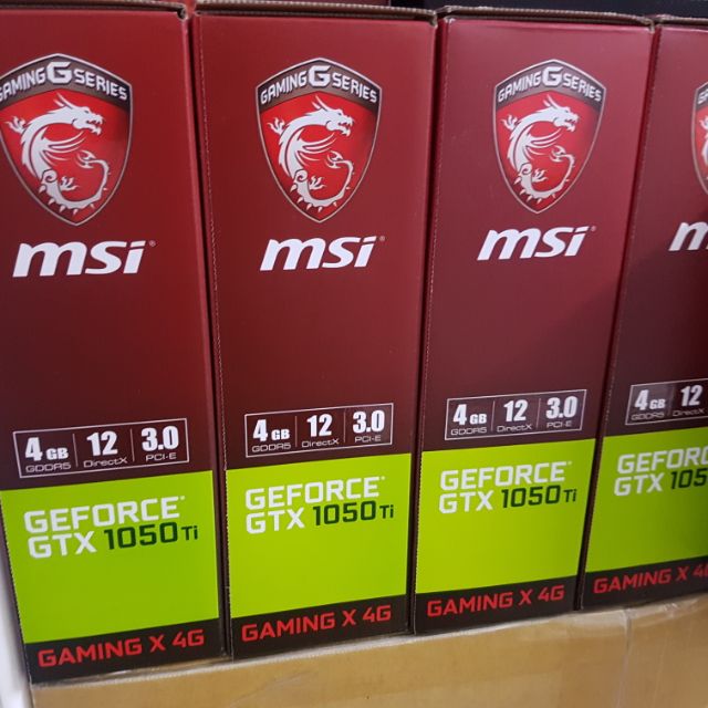 促銷 MSI 微星 GeForce GTX 1050 Ti GAMING X 4G 顯示卡