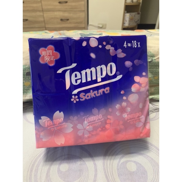 《全新》Tempo 紙手帕 櫻花系列