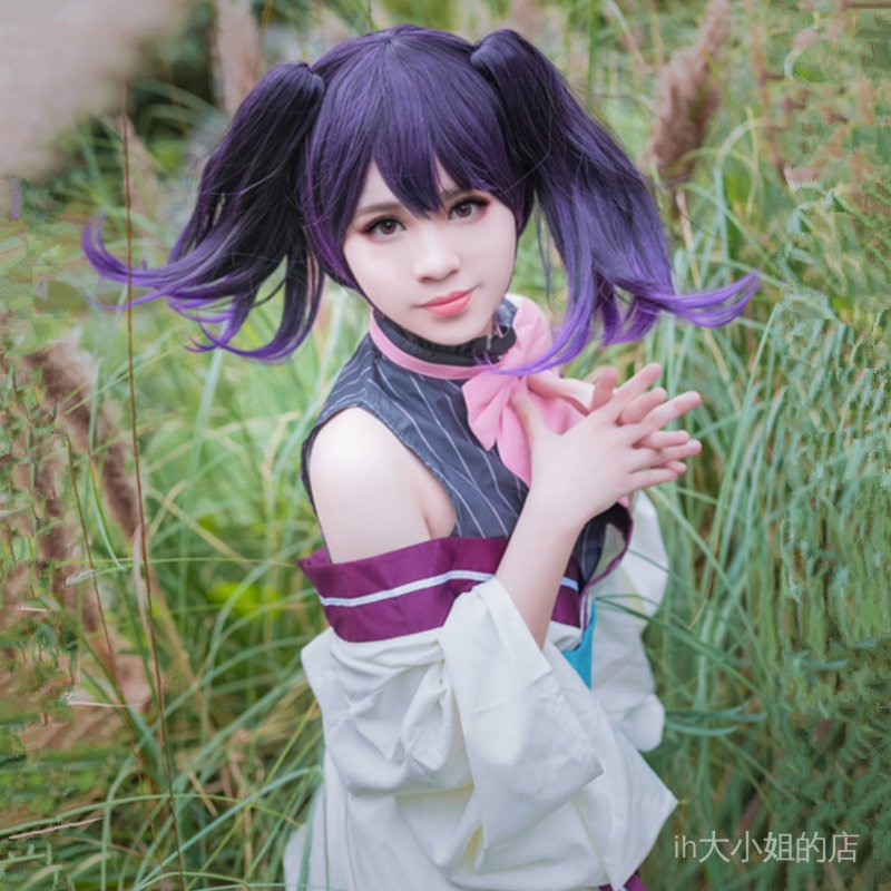 動漫urara迷路帖雪見小梅cos服和服cosplay服裝六件全套促銷 蝦皮購物