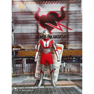 全新ultraman 軟膠 01初代 超人力霸王 Ultraman 鹹蛋超人，吊卡完整（ 客房夜空）