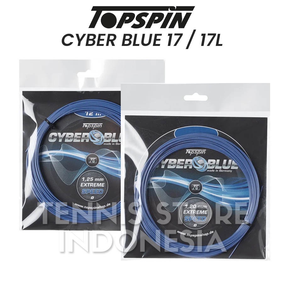 Topspin Cyber Blue 17 17L 網球線原裝