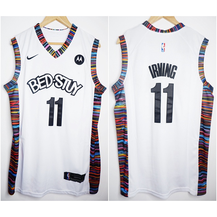 Putih Nba BEDSTUY 籃球球衣 11 KYRIE IRVING CITY EDITION 白色 20/21