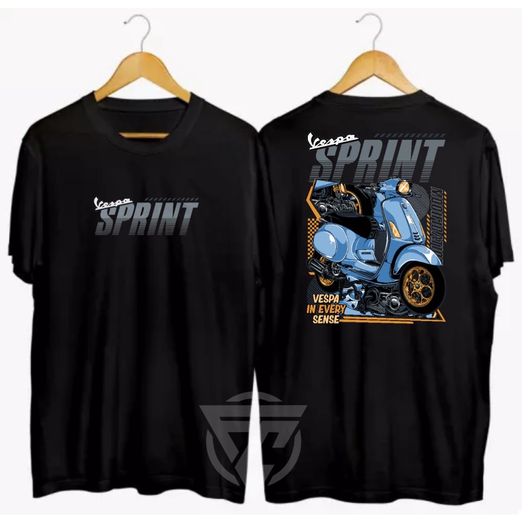 Vespa MATIC 摩托車汽車 T 恤 Vespa T 恤 Vespa SPRINT