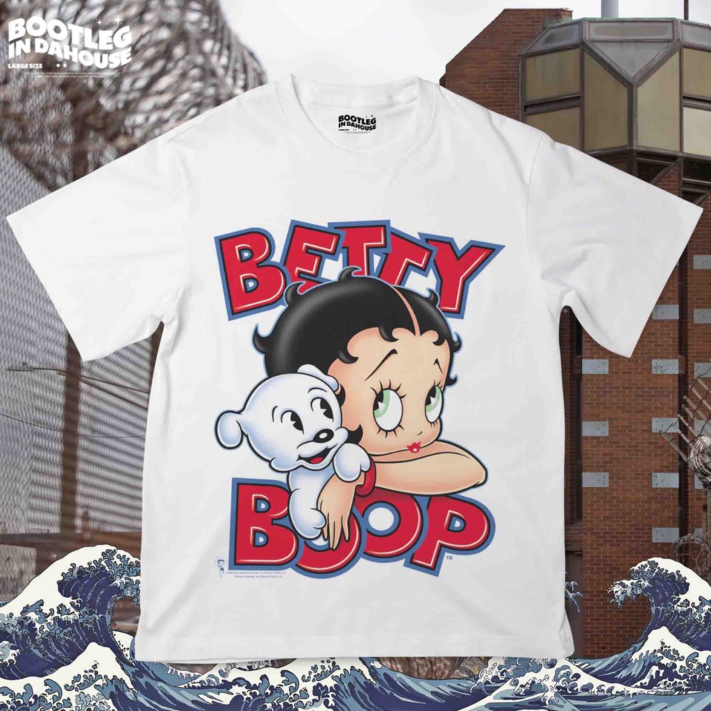 Betty BOOP 大廓形 T 恤 BETTY BOOP 大廓形 T 恤