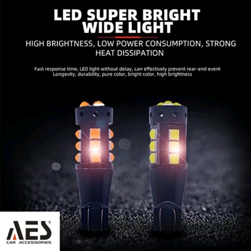Led 燈 T10 15SMD SUPERBRIGHT 品牌 AES