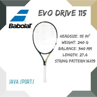 Babolat Evo Drive 網球拍 115 溫布爾登 115 in2 240g