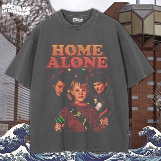 Home ALONE 大廓形 T 恤 Kaos Oversize HOME ALONE