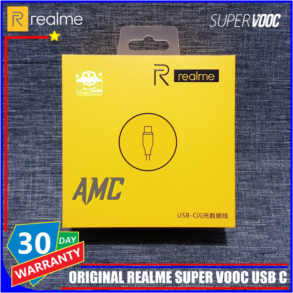 Realme 10 Pro 5G 數據線原裝 100 SUPERDART CHARGE VOOC Type C