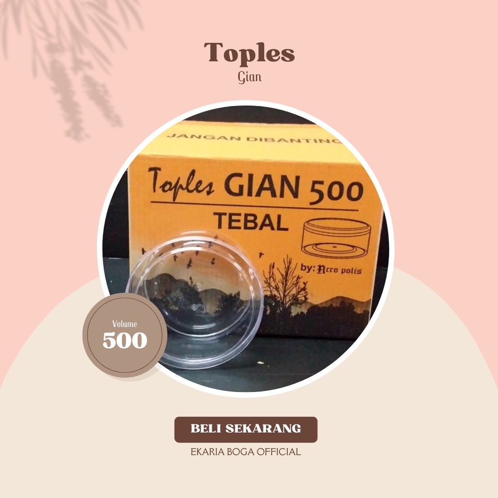 Toples TOPLES 餅乾圓形 ACRO POLIS TOPLES GIAN 500GR