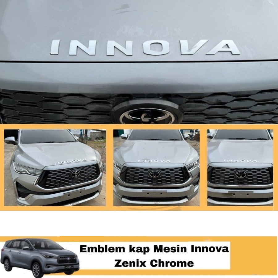 Mesin Innova Zenix 2023 引擎蓋標誌