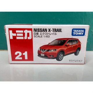 Tomica No 21 Nissan X-Trail Takara Tomy 壓鑄汽車微型汽車系列兒童玩具