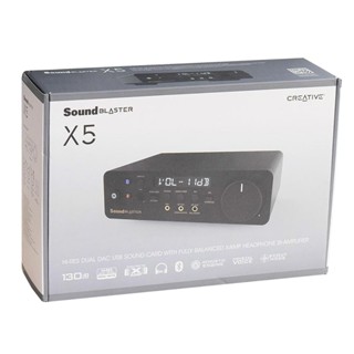Creative Sound Blaster X5 高解析度 外接 雙DAC USB 音效卡 SB1820(平行進口)
