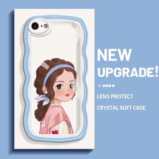HP 手機殼適用於 iPhone 6 6 Plus 6s 6s Plus 手機殼精美圖案彩色精美手機殼柔軟透明邊緣創意波